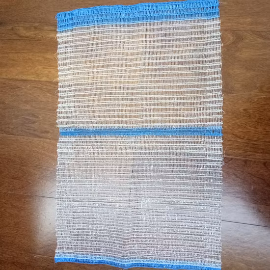 Sacos de malha Raschel HDPE de alta qualidade de fábrica para vegetais