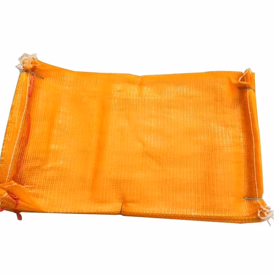 China Fábrica de desenho tratado com UV 10kg 25kg 30kg 50kg Lenha Legumes Cebola Batata Frutas Lenha Embalagem PP Saco de malha de rede tubular